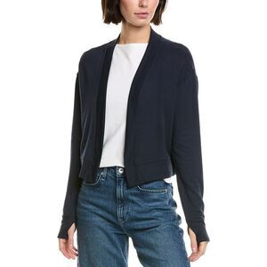 Splits59 Womens  Suzan Fleece Cardigan, Blue